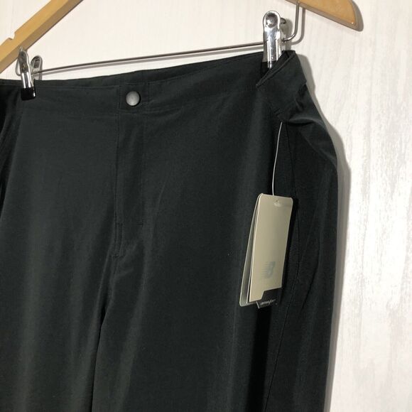 New Balance Pants Womens Large Black Excursion Capri Lightning Dry Walking New - Picture 3 of 12